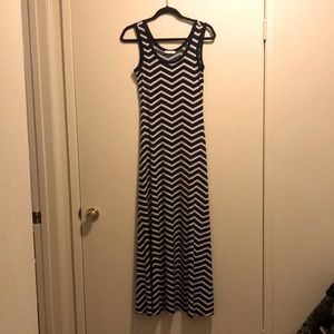 Maxi stripes dress